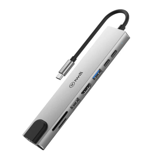 Hub USB-C Max - 8 em 1